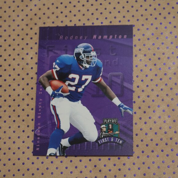 Rodney Hampton #128 Football Card - Picture 1 of 2
